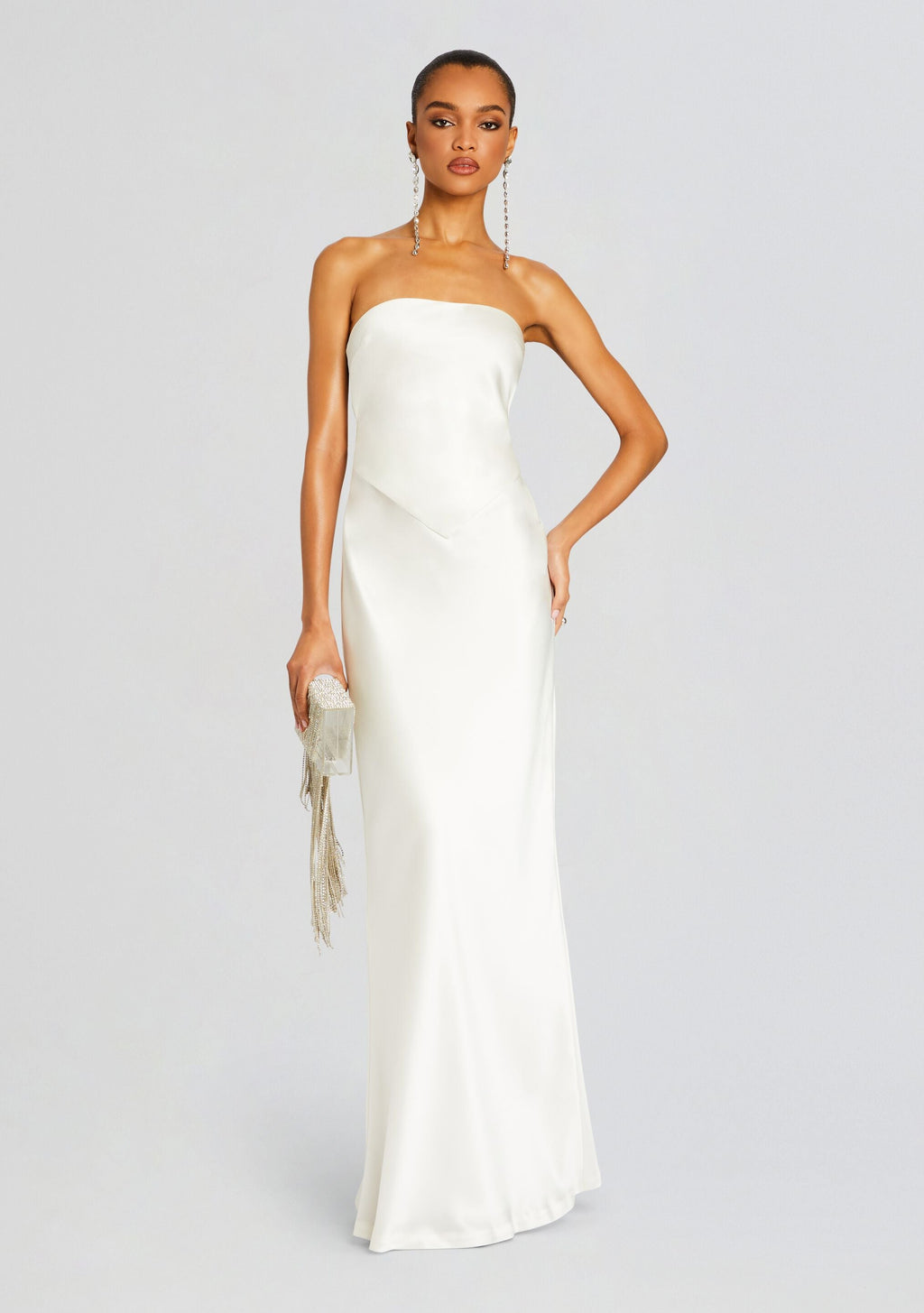 Skye Dress by retrofête in White, product image 1