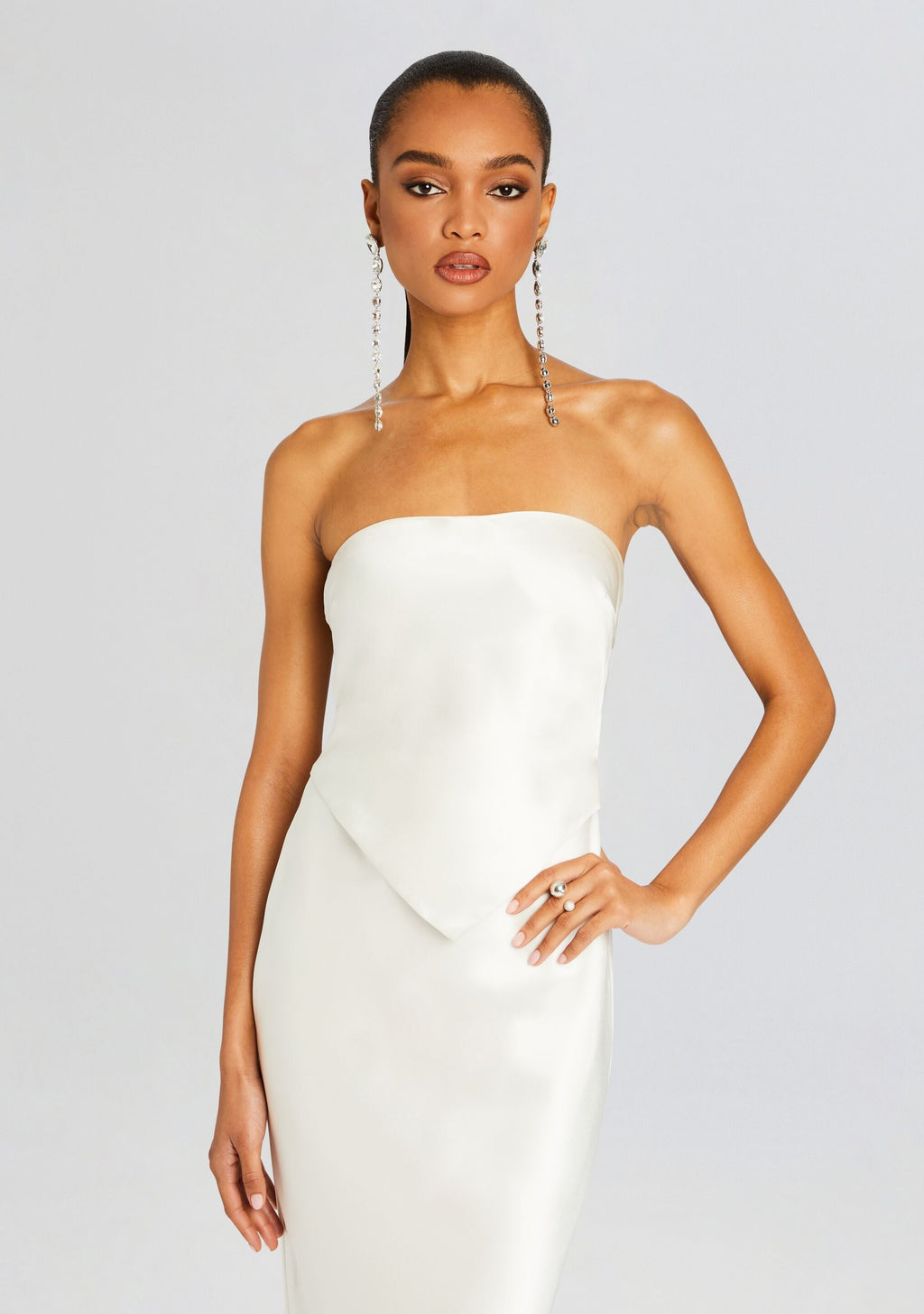 Skye Dress by retrofête in White, product image 5