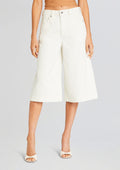 Valli High Rise Bermuda Short by SEROYA in White, product image 1