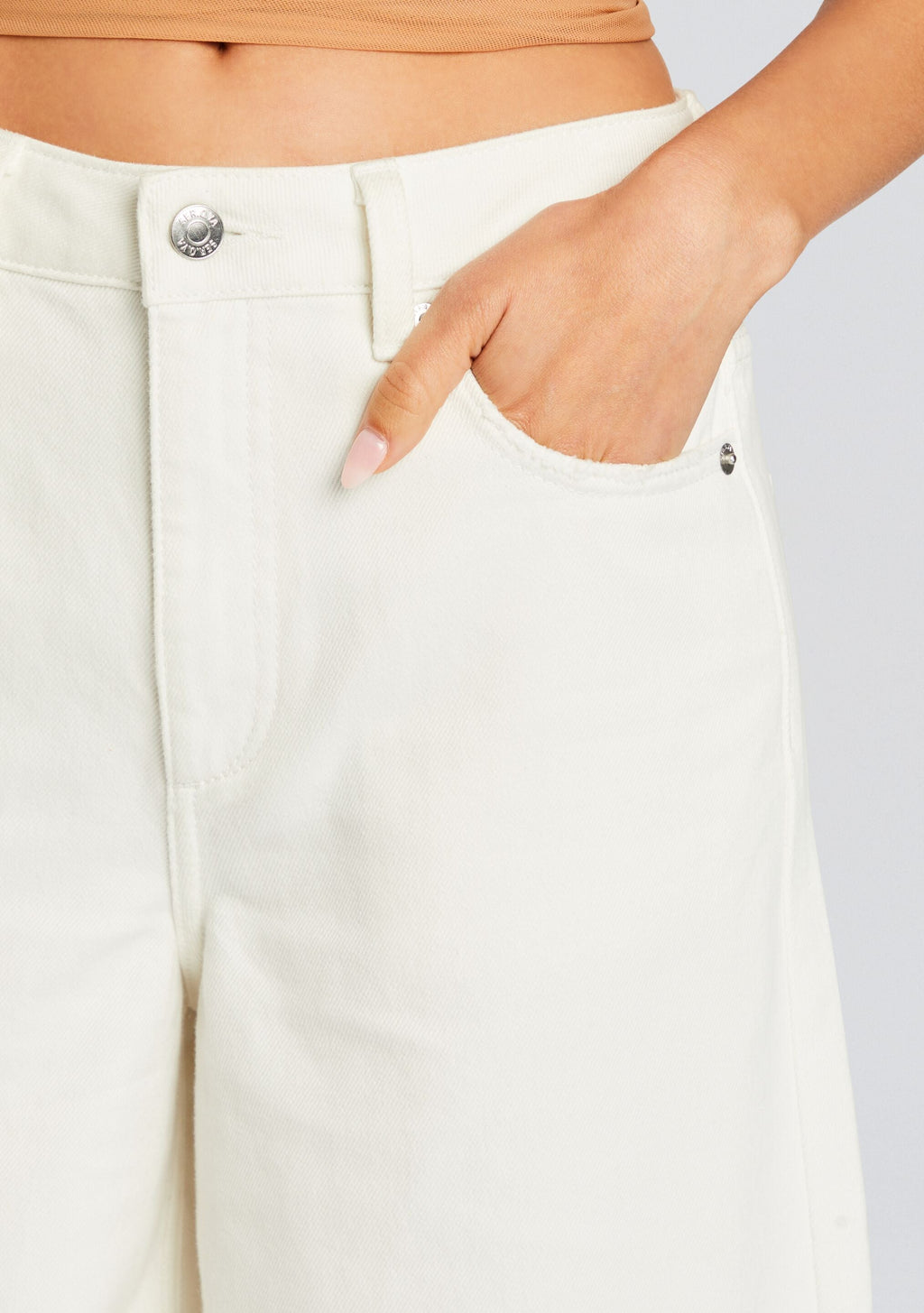 Valli High Rise Bermuda Short by SEROYA in White, product image 2