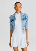 Ada Denim Jacket by retrofête in Tangier, product image 1
