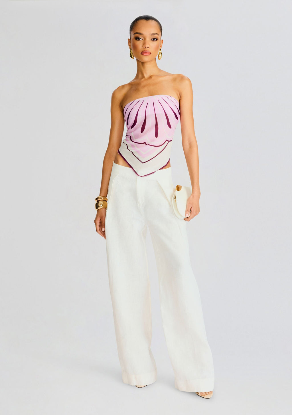 Big Shells Pareo by Shani Shemer in Lavender Flowers, product image 2