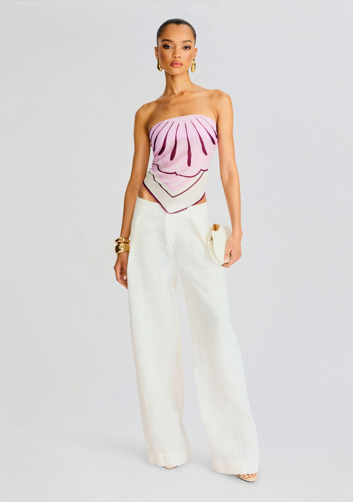 Big Shells Pareo by Shani Shemer in Lavender Flowers, product image 2