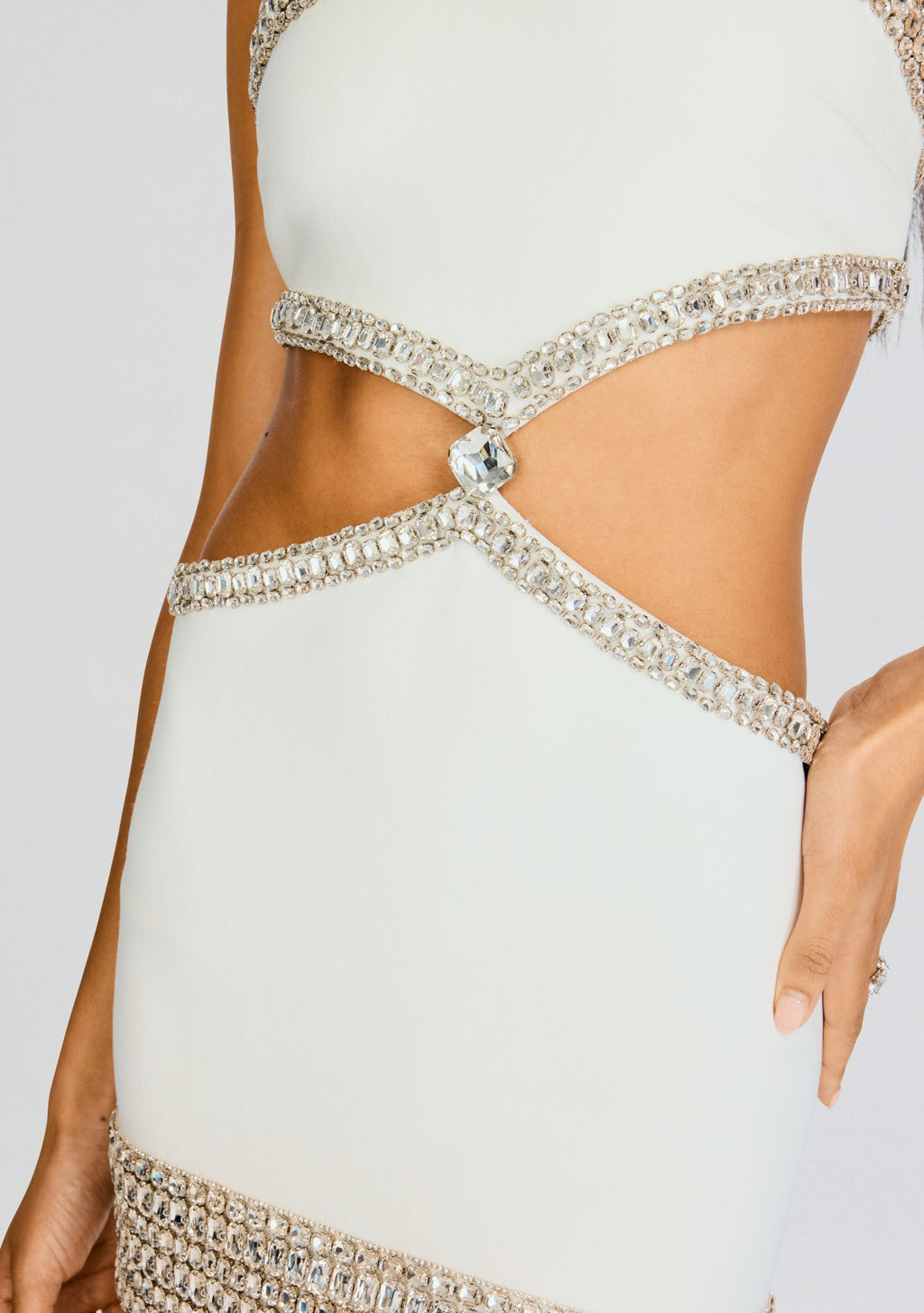 Conley Dress by retrofête in White, product image 2