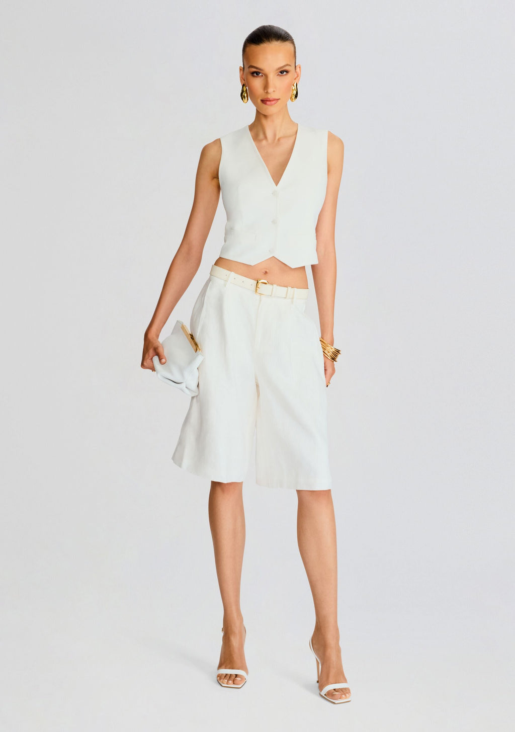 Rosie Pant by retrofête in White, product image 5