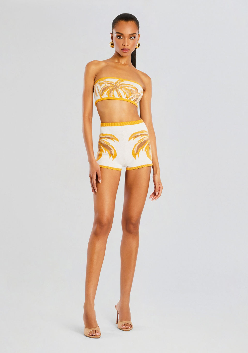 Avra Metallic Knit Top by retrofête in Metallic Multi, product image 5