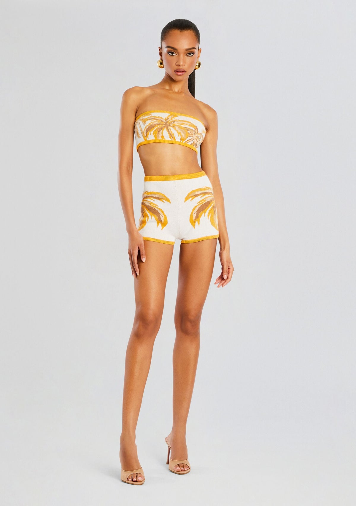 Avra Metallic Knit Top by retrofête in Metallic Multi, product image 5