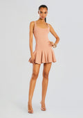 Matson Metallic Knit Dress by retrofête in Metallic Rose, product image 1