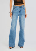 Arden High Rise Jean by SEROYA in River, product image 1