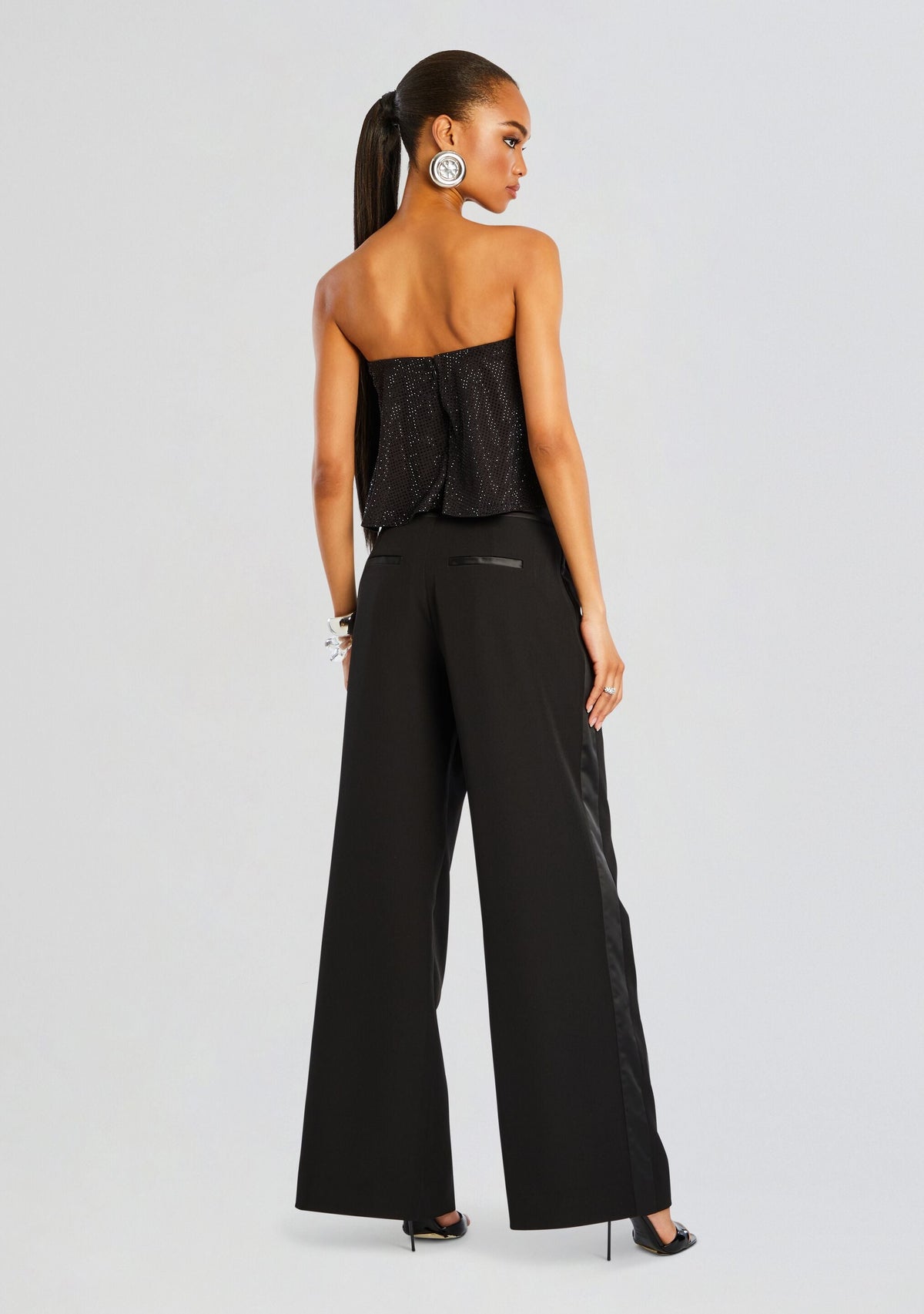 Suzi Embellished Top by retrofête in Black, product image 5