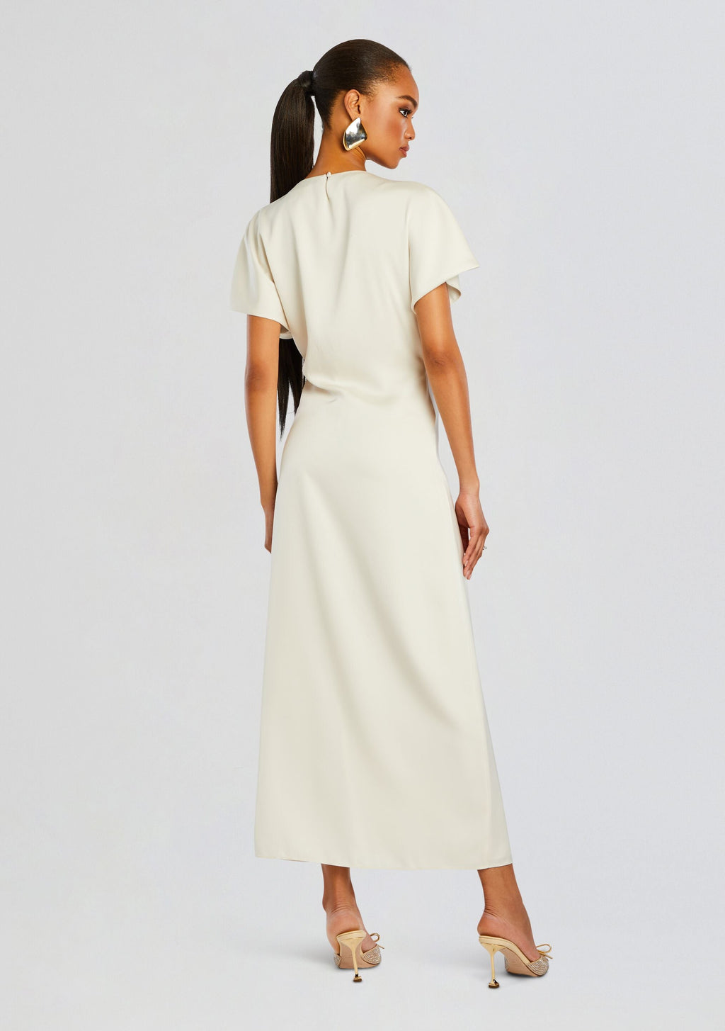 Tropez Maxi Dress by SEROYA in Porcelain, product image 4