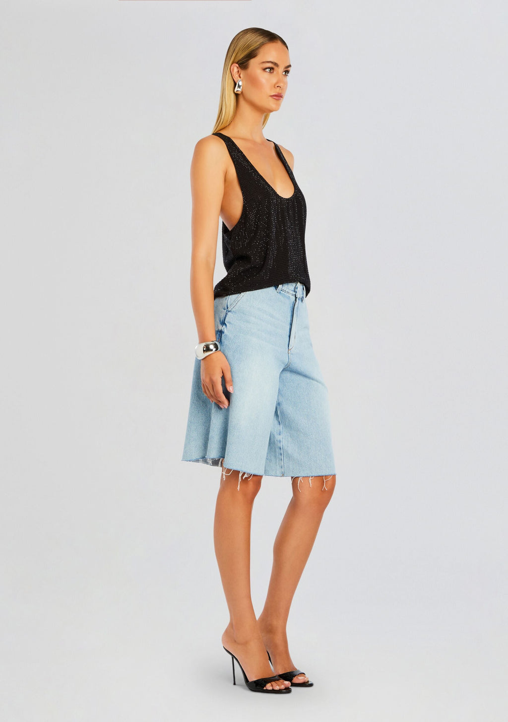 Whitney EmbellishedTop by retrofête in Black, product image 3