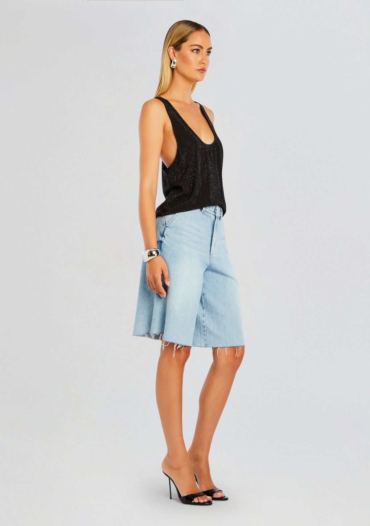 Whitney EmbellishedTop by retrofête in Black, product image 3