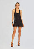 Maves Embellished Dress by retrofête in Black, product image 1