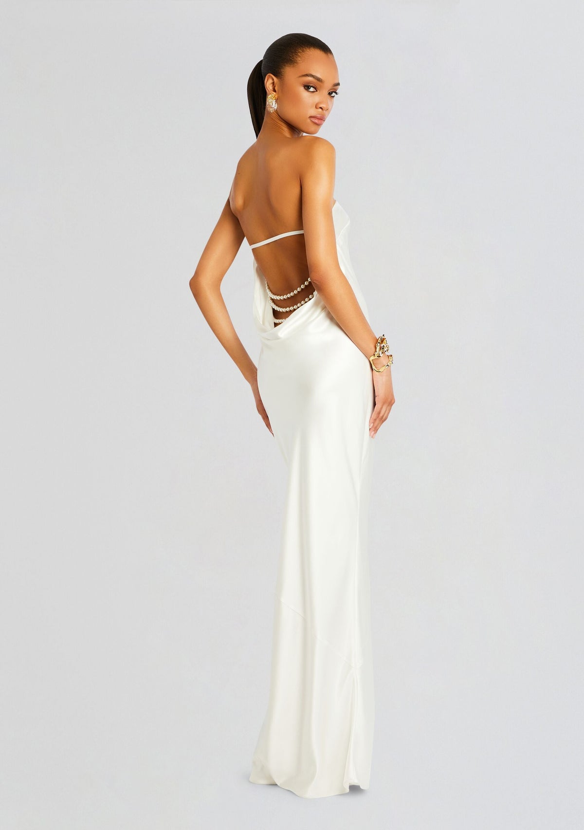 Wendi Dress by retrofête in White, product image 1