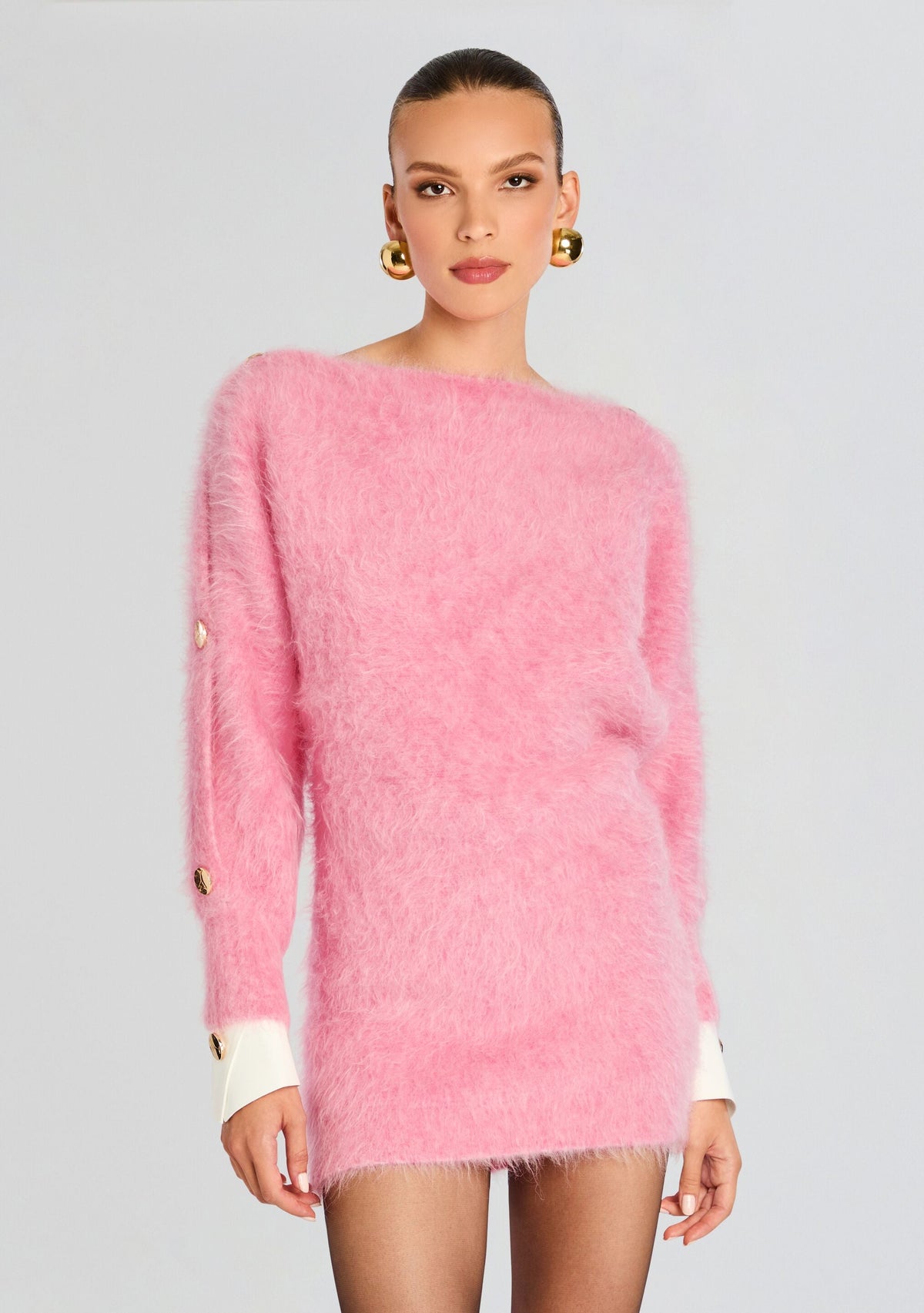 Johanna Dress by retrofête in Pink, product image 5