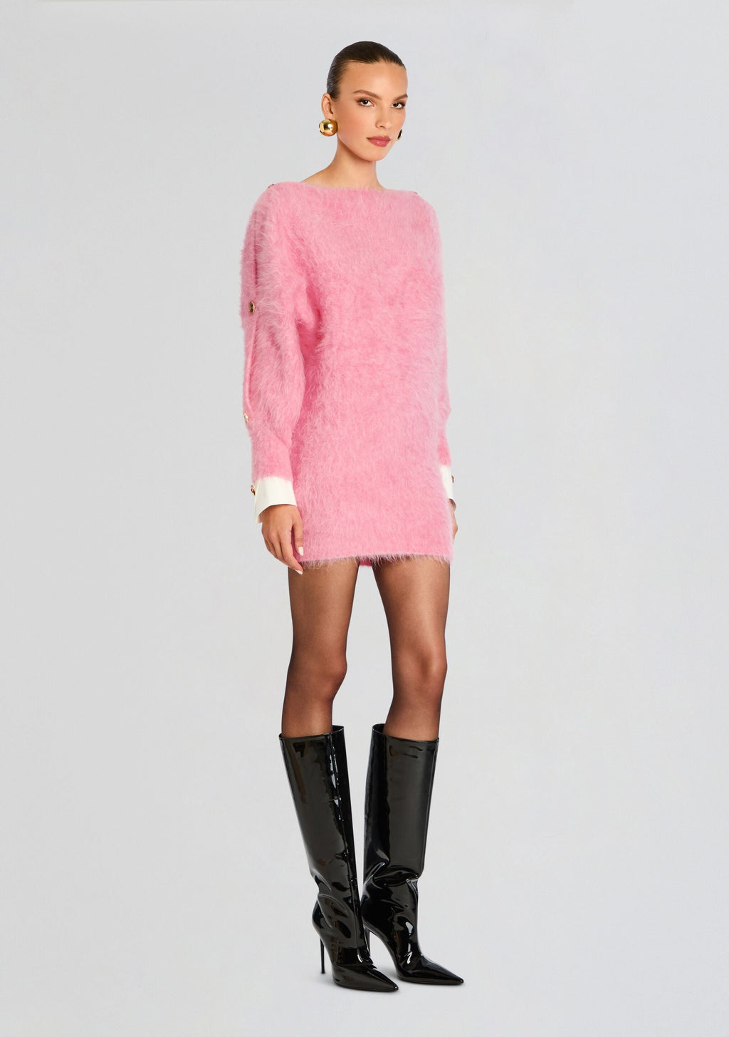 Johanna Dress by retrofête in Pink, product image 3