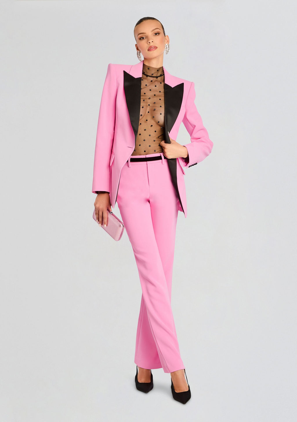 Muse Blazer by retrofête in Light Rose, product image 6