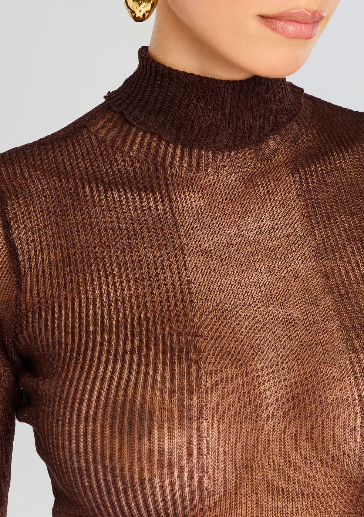 Piper Top by SEROYA in Ash Brown, product image 2