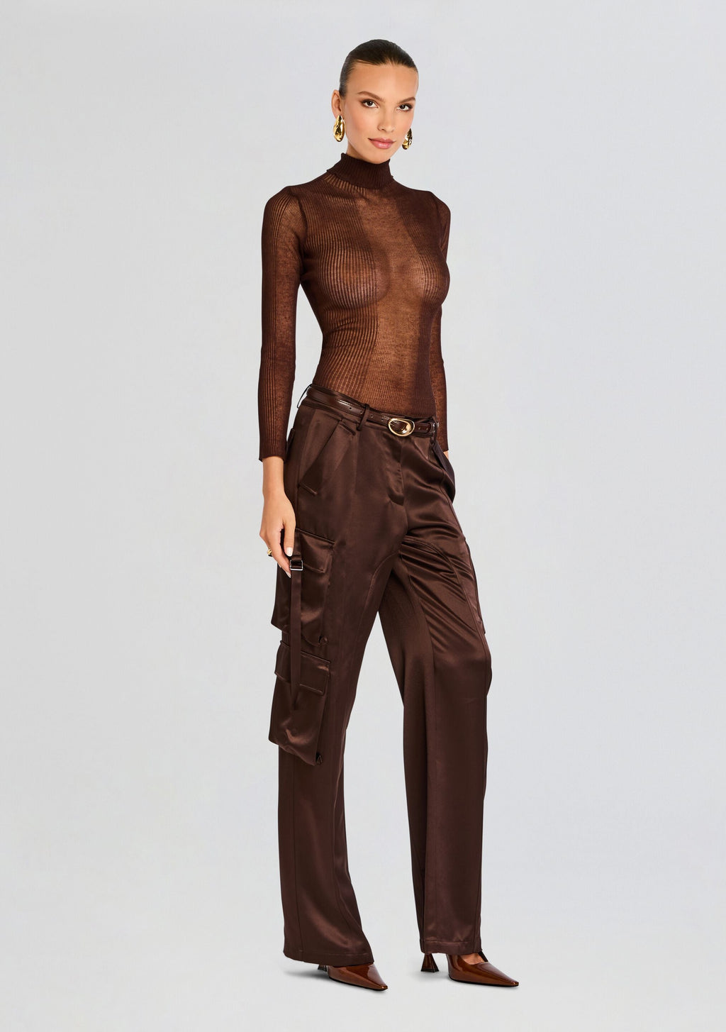 Piper Top by SEROYA in Ash Brown, product image 3
