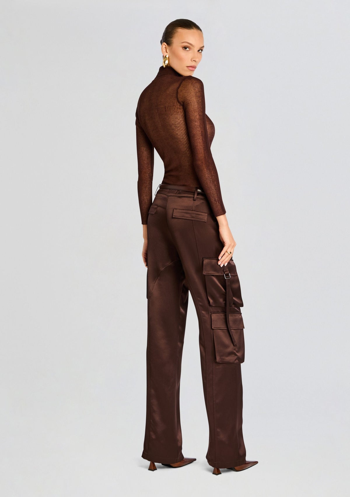 Piper Top by SEROYA in Ash Brown, product image 4