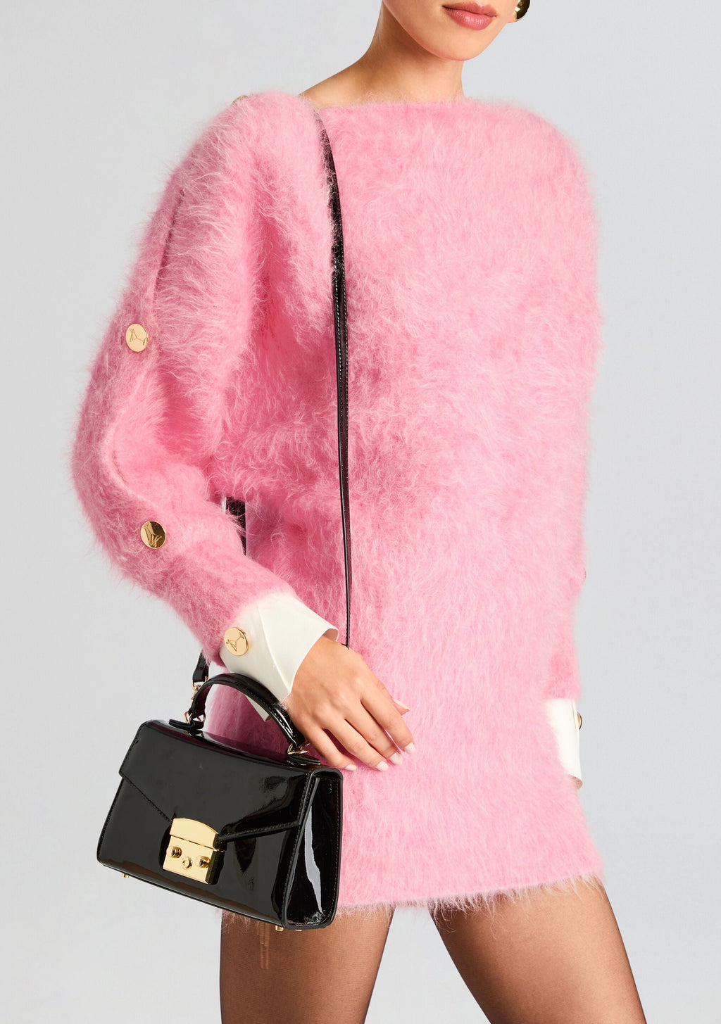 Renee Bag by retrofête in Patent Black, product image 7
