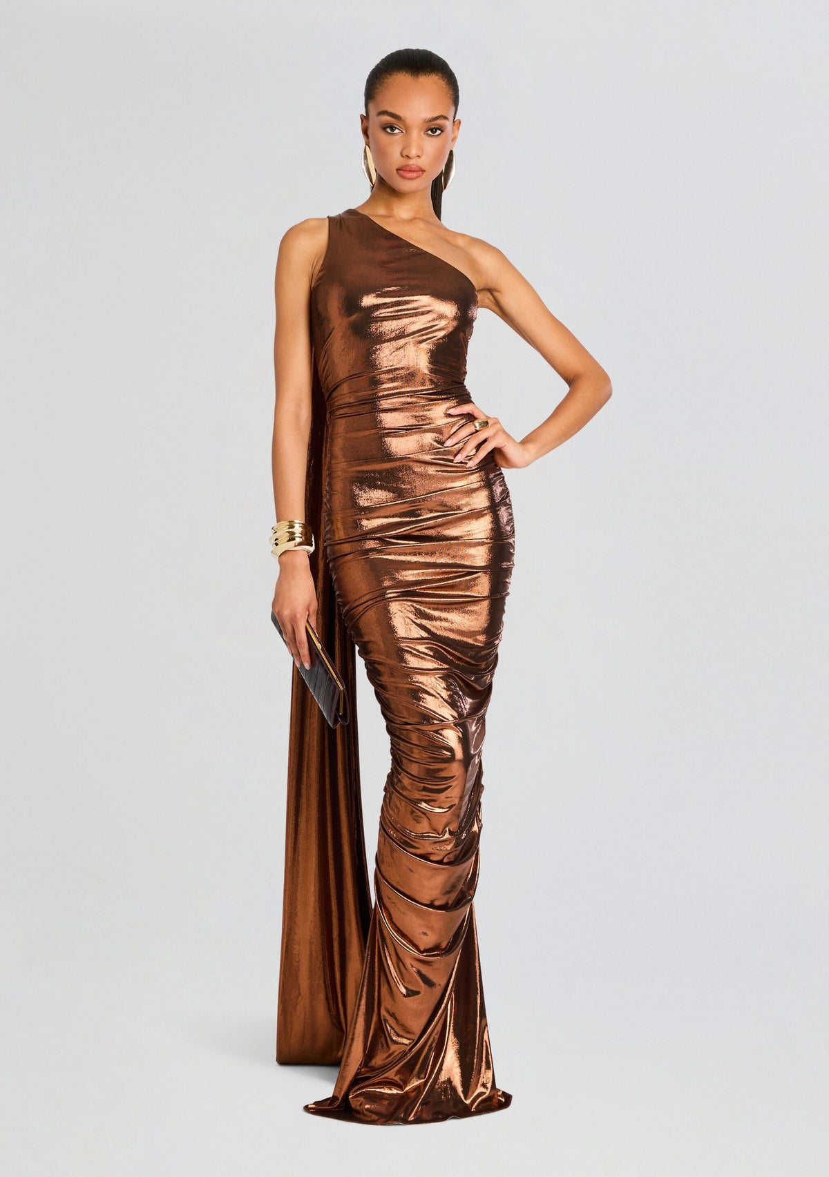Shannon Dress by retrofête in Pecan, product image 3