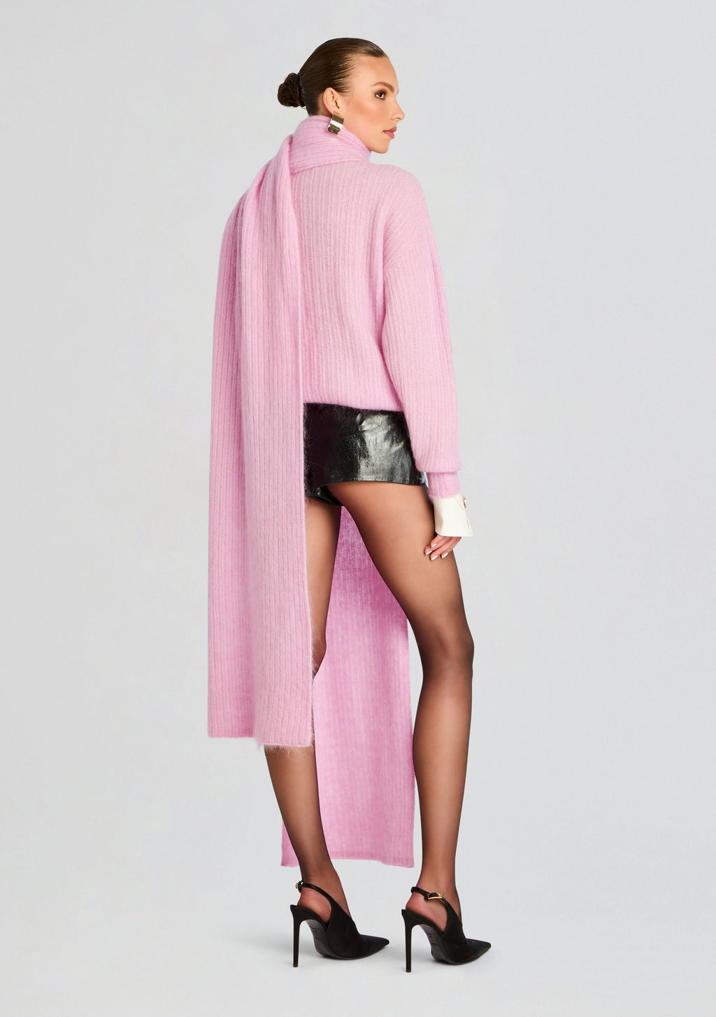 Zarita Sweater by retrofête in Light Rose, product image 6