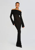 Galleria Maxi Dress by SEROYA in Black, product image 1
