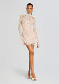 Gilana Lace Dress by retrofête in White, product image 1