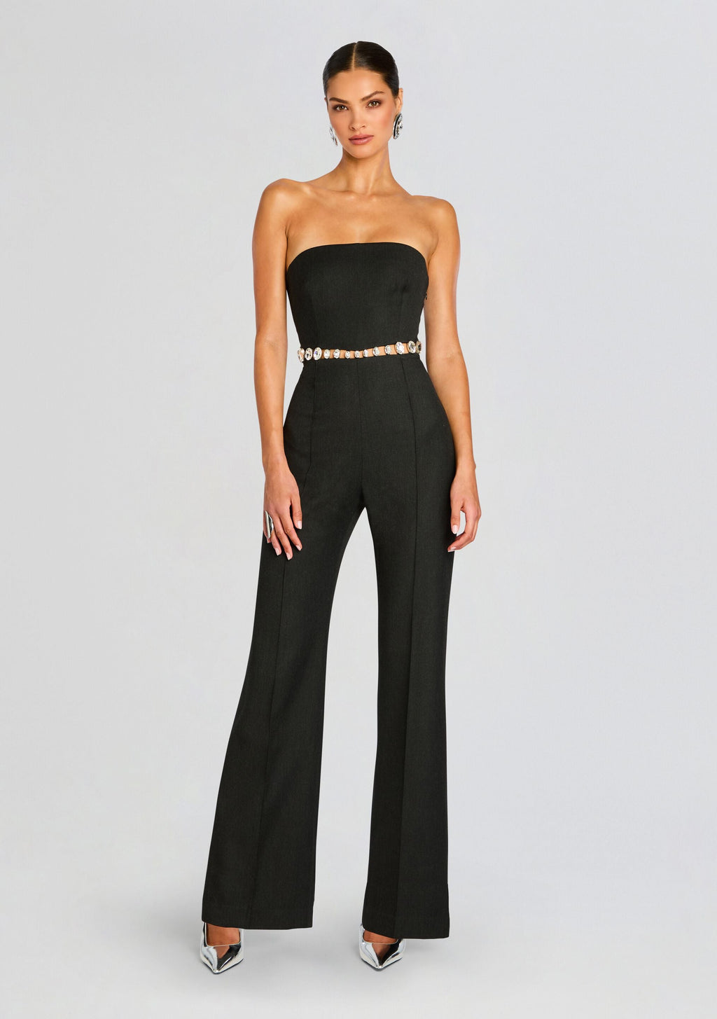 Glenda Jumpsuit by retrofête in Slate Grey, product image 5