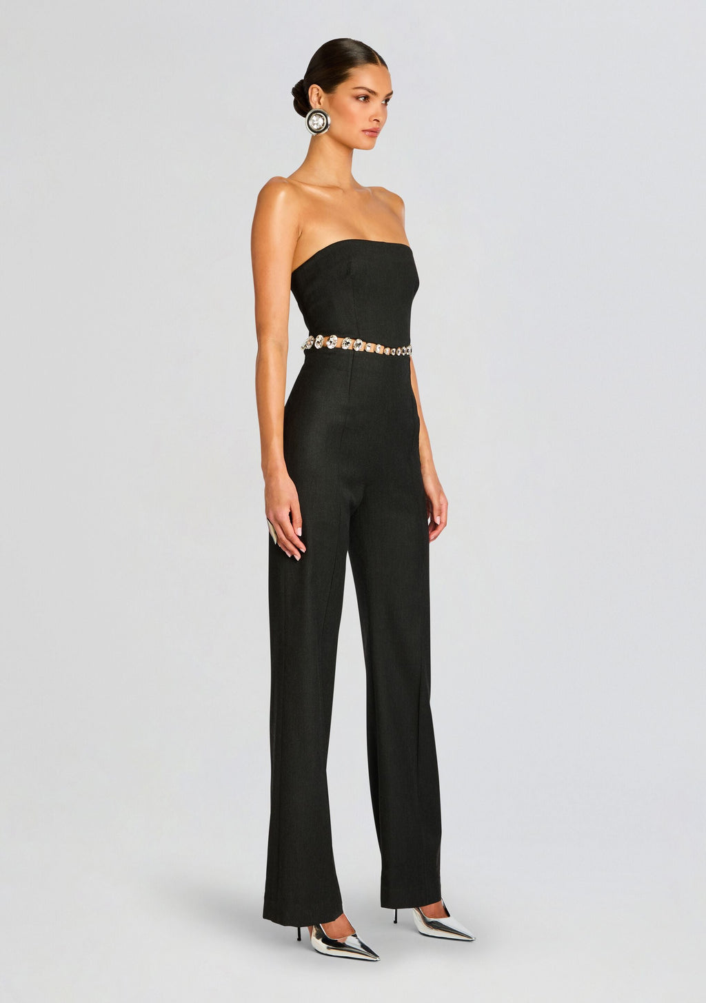 Glenda Jumpsuit by retrofête in Slate Grey, product image 3