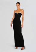 Jessalyn Dress by retrofête in Black/Silver, product image 1