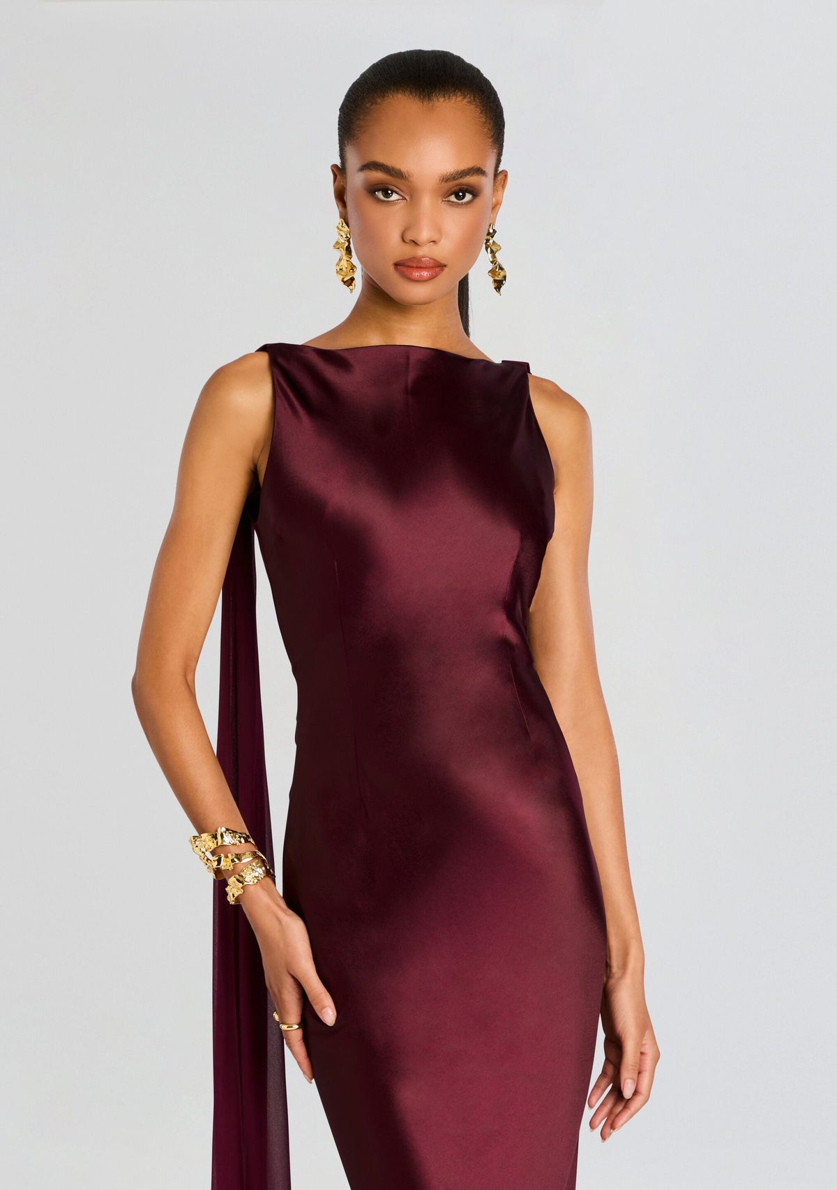 Julia Dress by retrofête in Port, product image 5