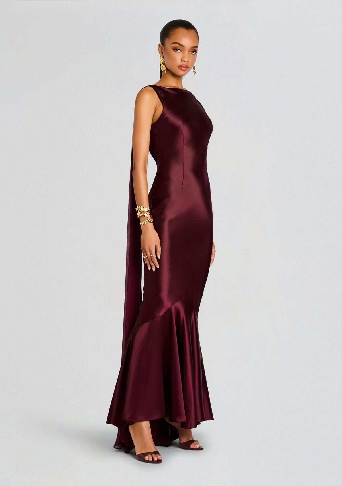 Julia Dress by retrofête in Port, product image 4
