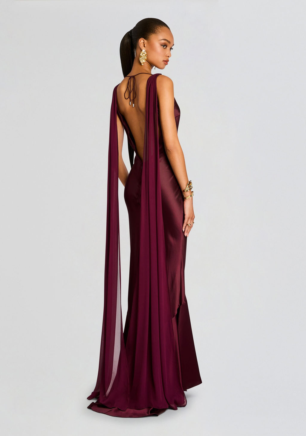 Julia Dress by retrofête in Port, product image 1