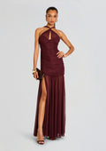 Maisie Dress by retrofête in Port, product image 1
