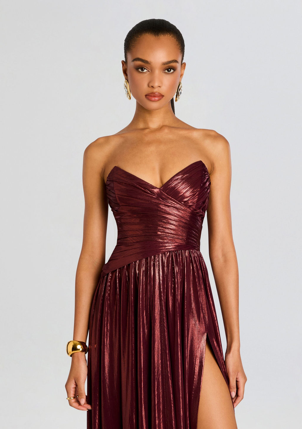 Waldorf Dress by retrofête in Port, product image 5