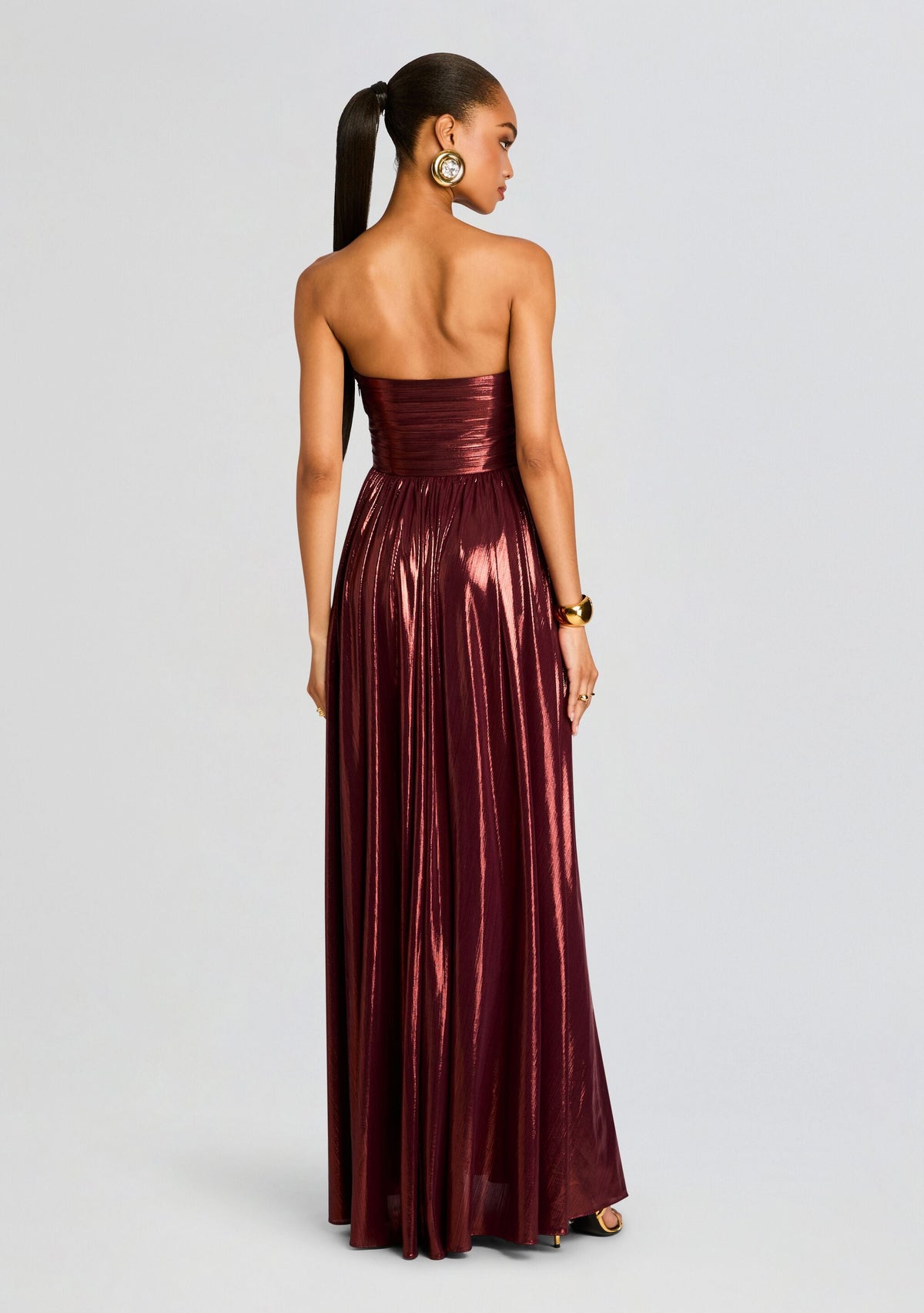 Waldorf Dress by retrofête in Port, product image 4