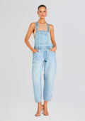 Jesamine Barrel Carpenter Overalls by SEROYA in High Tide, product image 1
