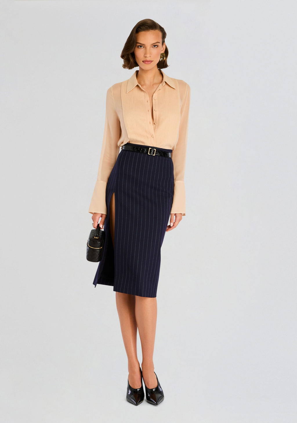 Brigette Skirt by retrofête in Ink, product image 6