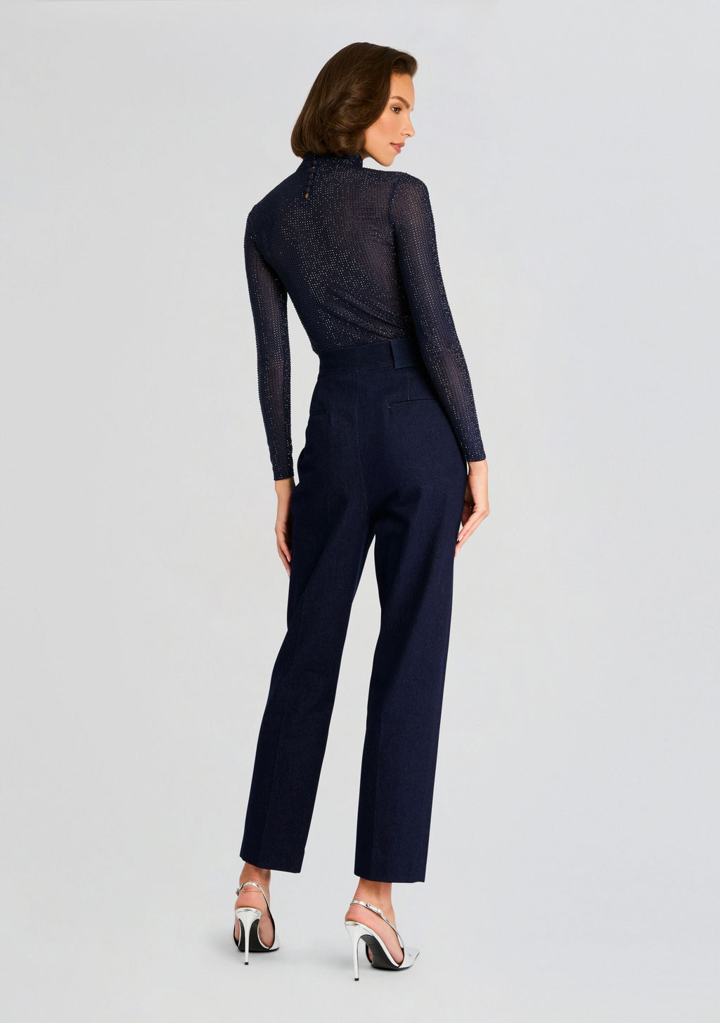 Bronwyn Embellished Top by retrofête in Night Sky, product image 4