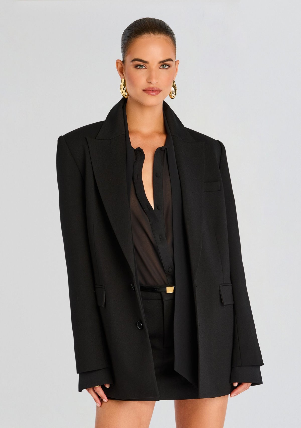 Sophia Blazer by SEROYA in Black, product image 1