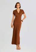Beacon Dress by SEROYA in Toffee, product image 1