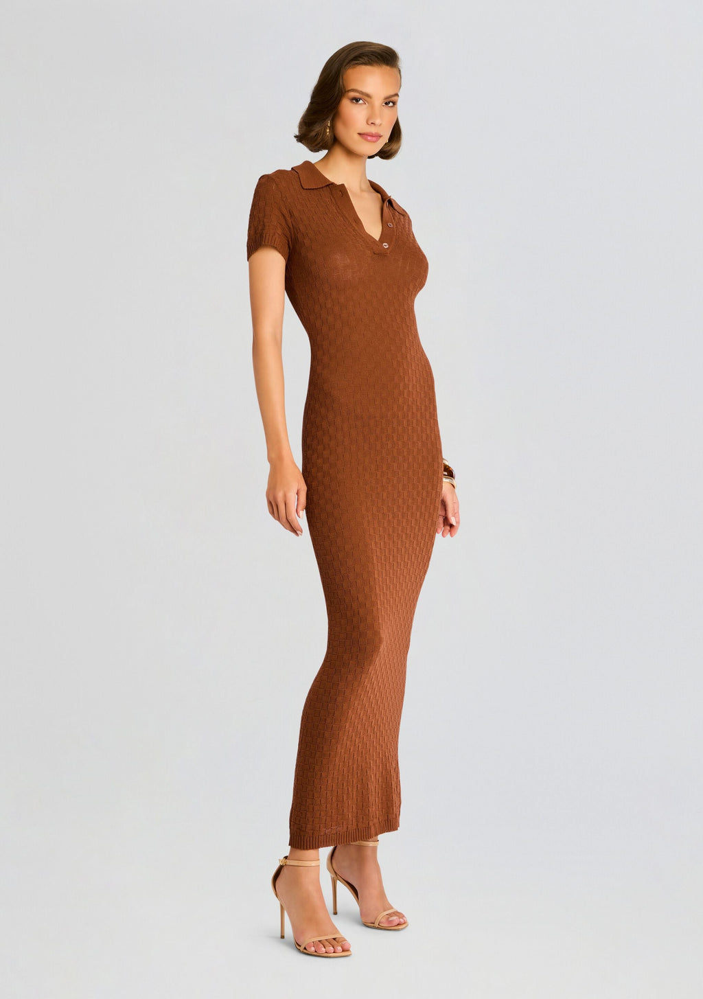 Beacon Dress by SEROYA in Toffee, product image 3