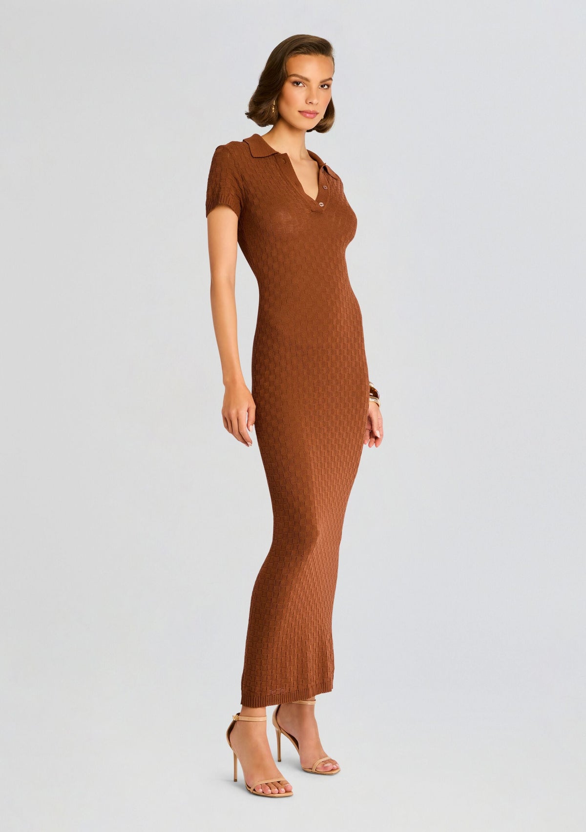 Beacon Dress by SEROYA in Toffee, product image 3