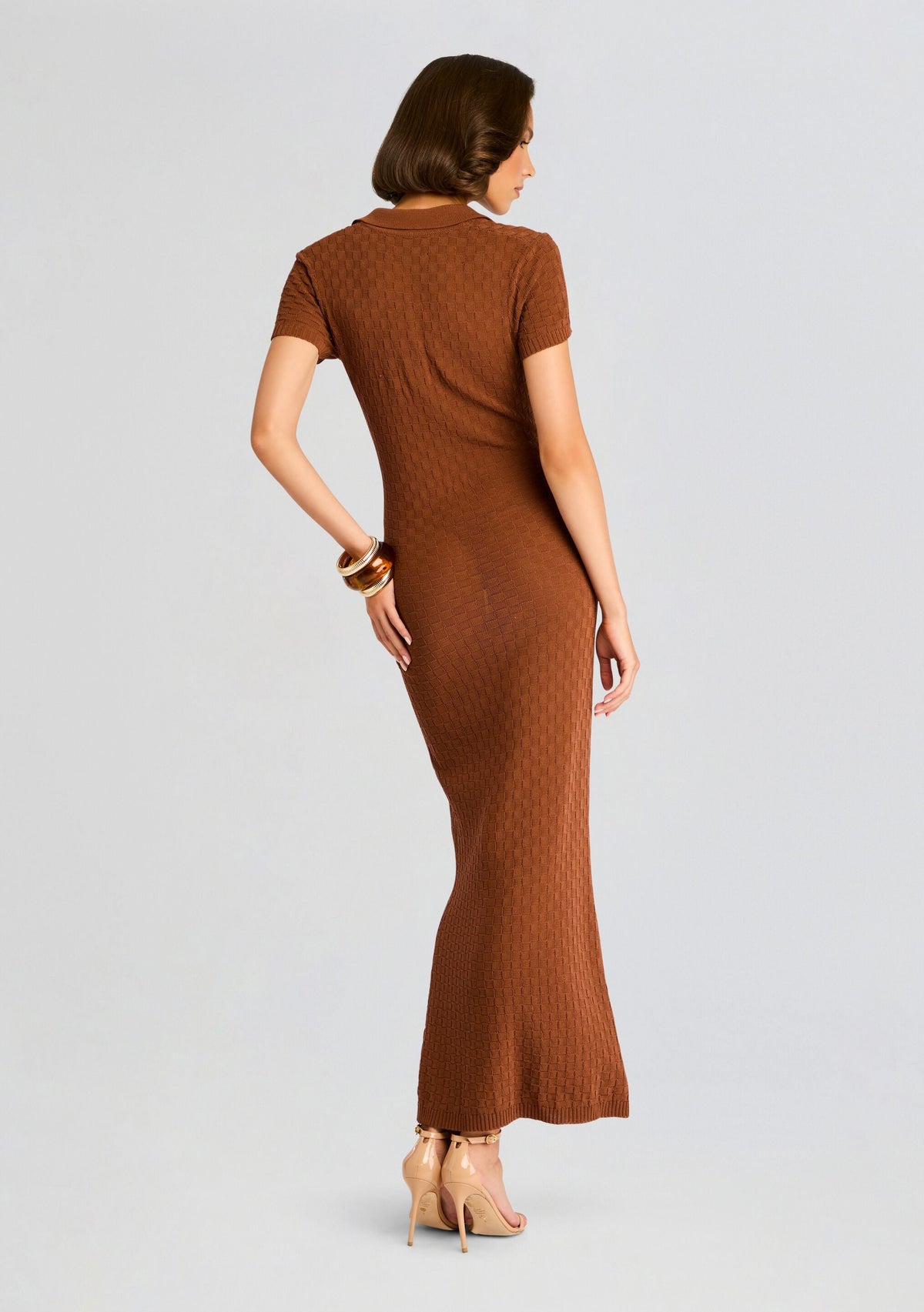 Beacon Dress by SEROYA in Toffee, product image 4