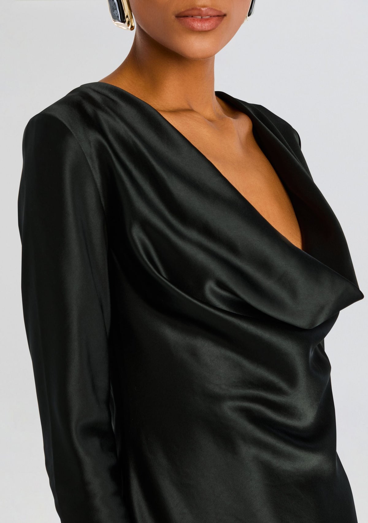 Madeleine Mini Reversible Dress by Sans Faff in Black, product image 5