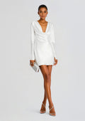 Madeleine Mini Reversible Dress by Sans Faff in White, product image 1
