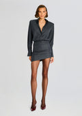 Narine Dress by retrofête in Charcoal, product image 1